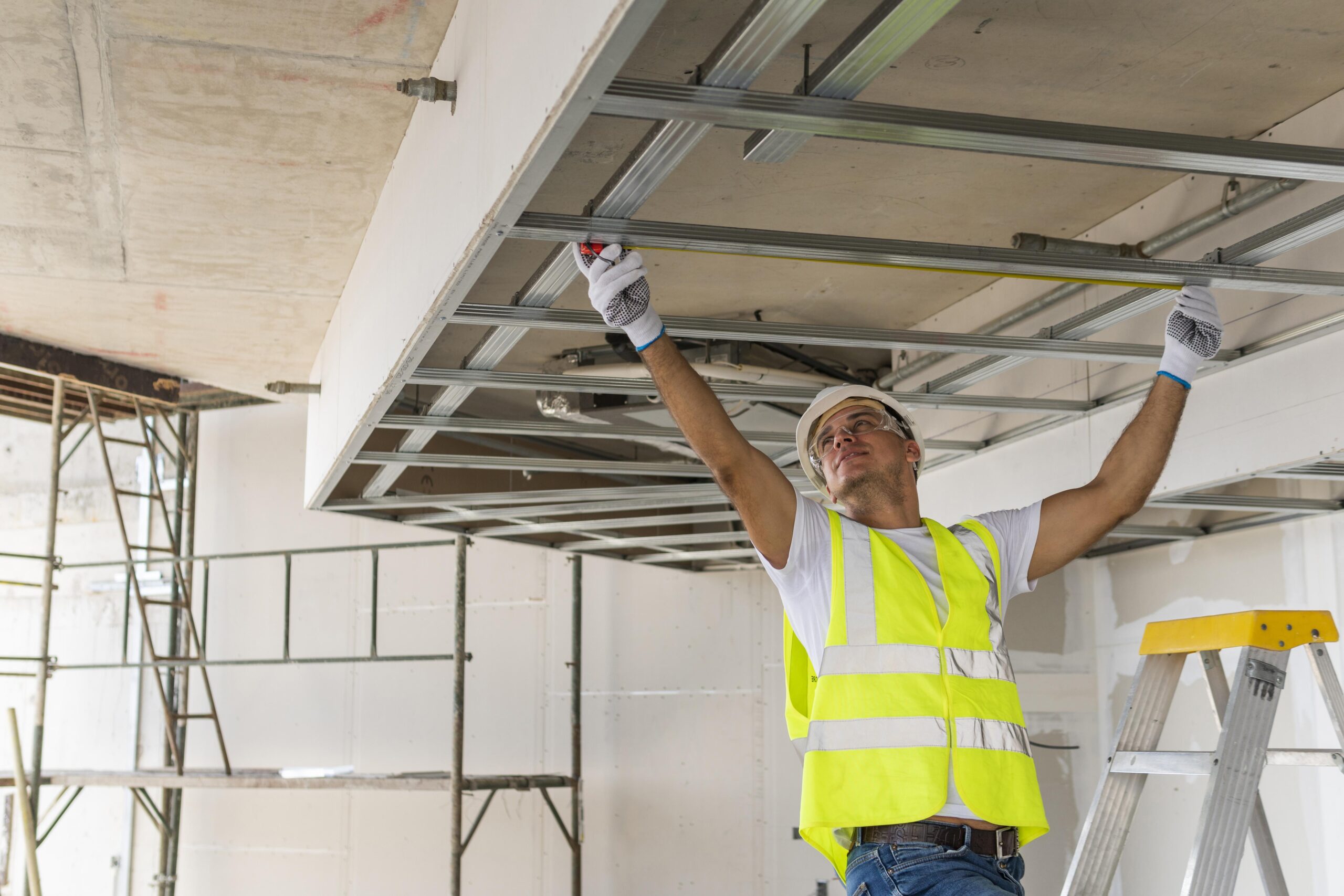 Local house painters working on Alpharetta home interior