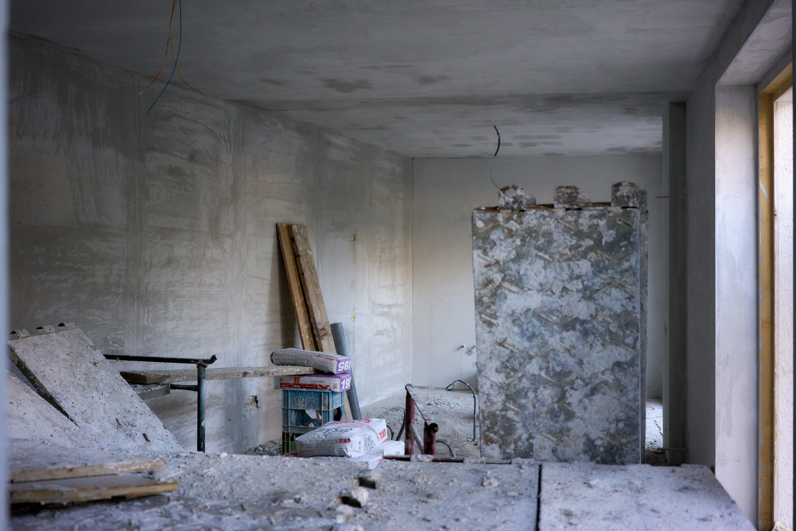 Local house painters working on Alpharetta home interior