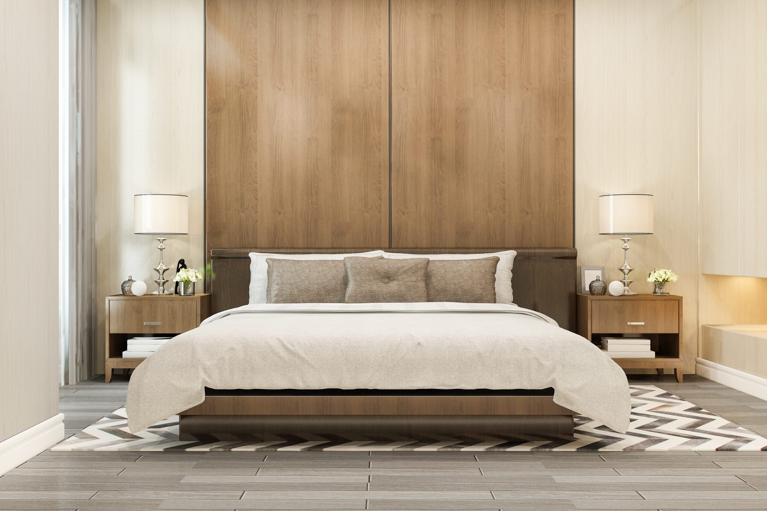 Bedroom repair under Alpharetta home